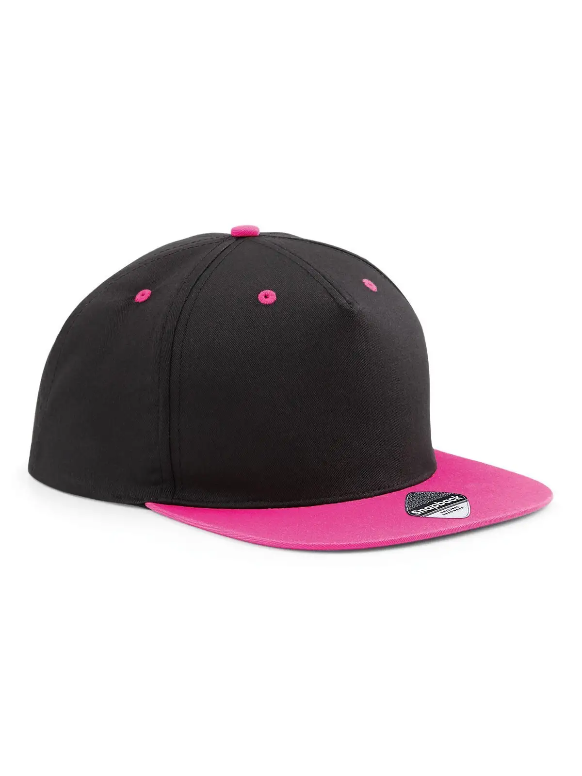 black/fuchsia