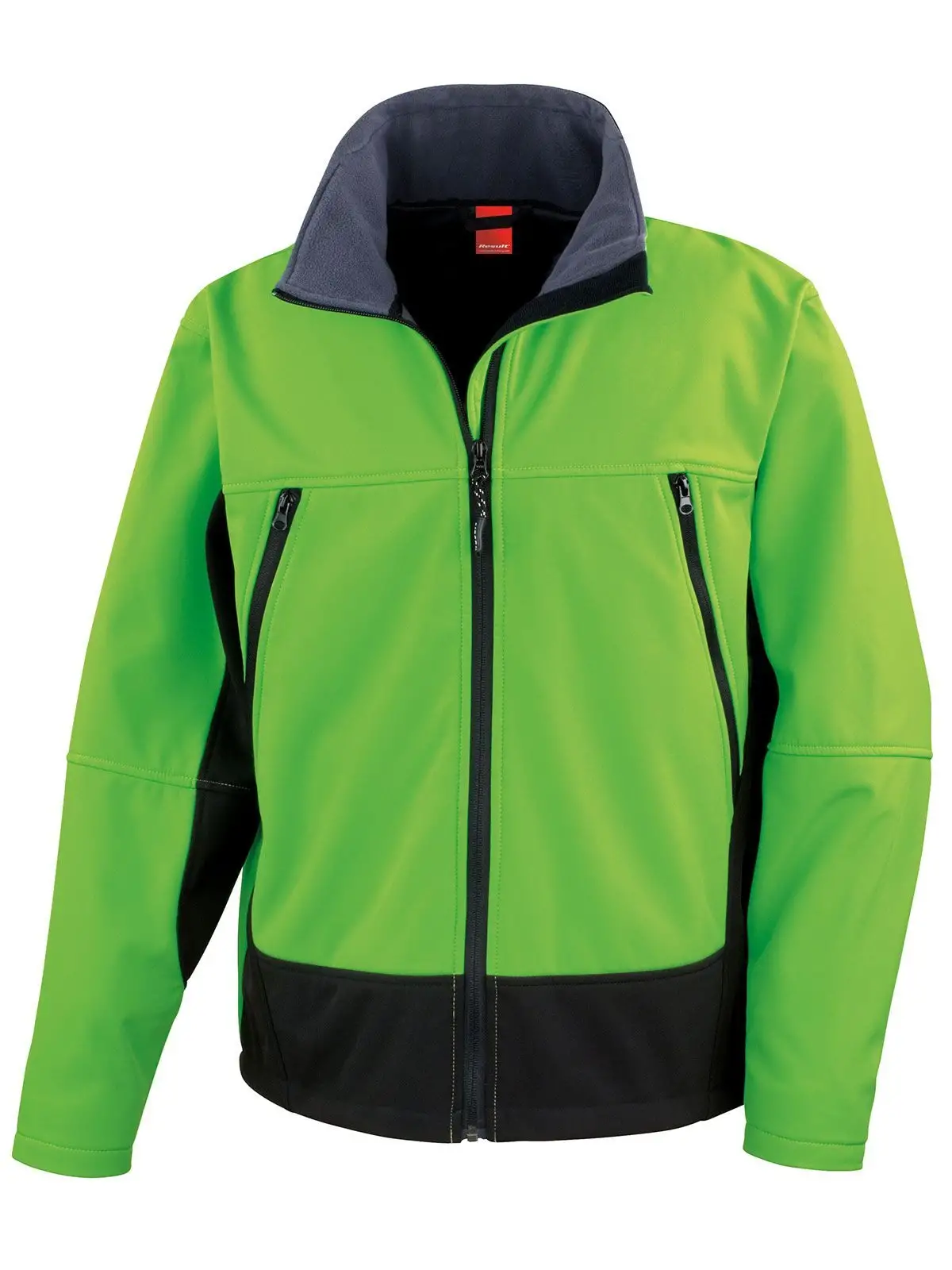 vivid green/black