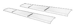 Piedini stabilizzanti bianchi Embrace+