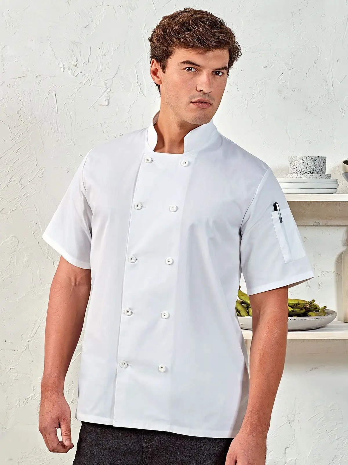 Short Sleeve Chef's Jacket