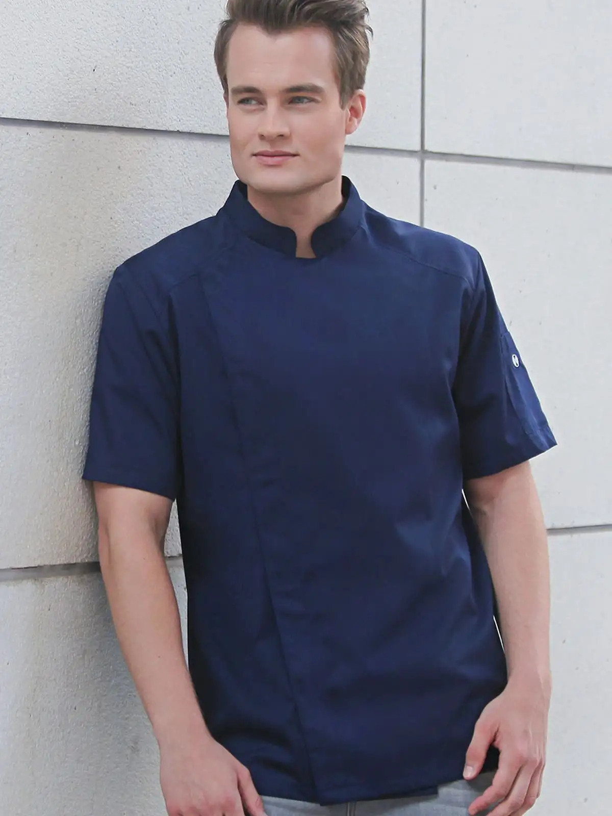 Short-Sleeve Chef Jacket Modern-Look