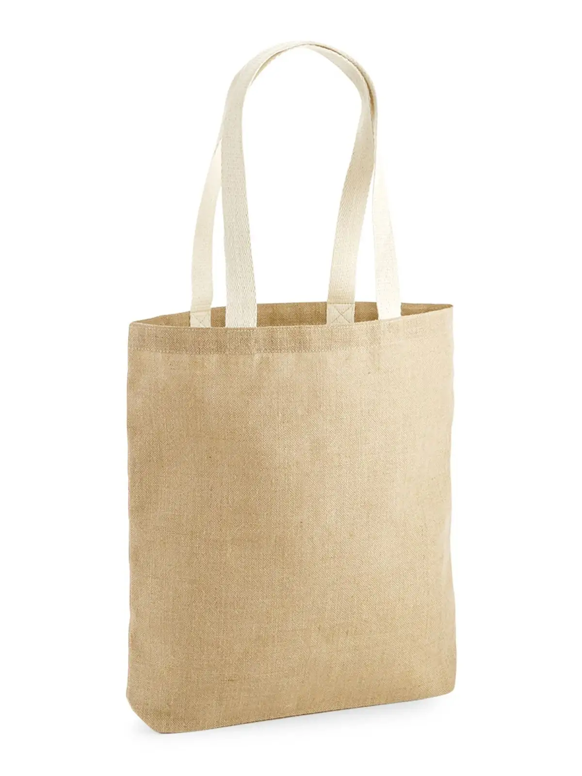 [AW-W455-NAT-UNICA] Unlaminated Jute Tote