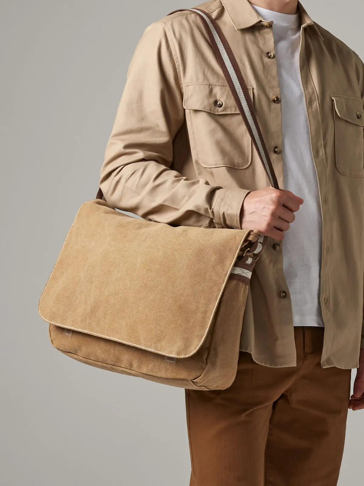 Vintage Canvas Despatch Bag