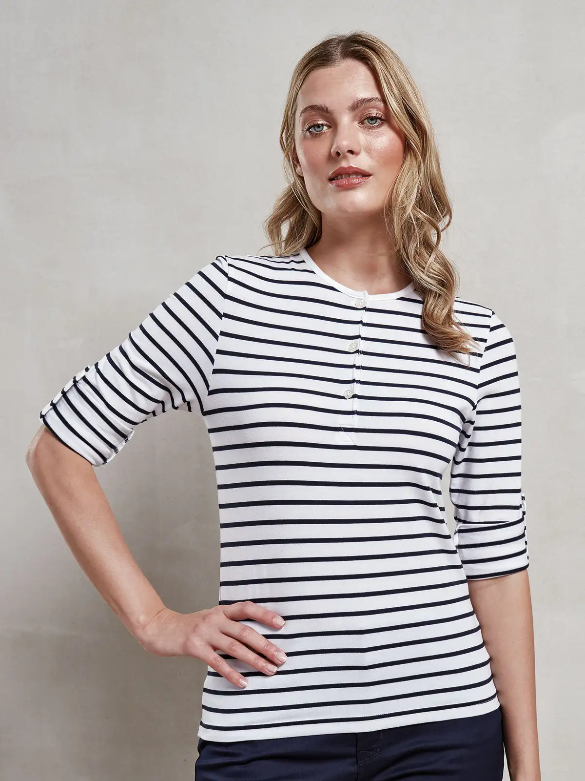 Women's Long John Roll Sleeve Tee