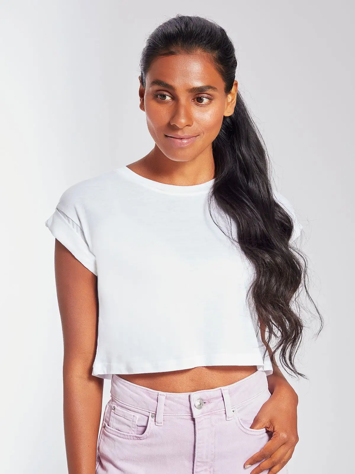 Women's Organic Crop Top T