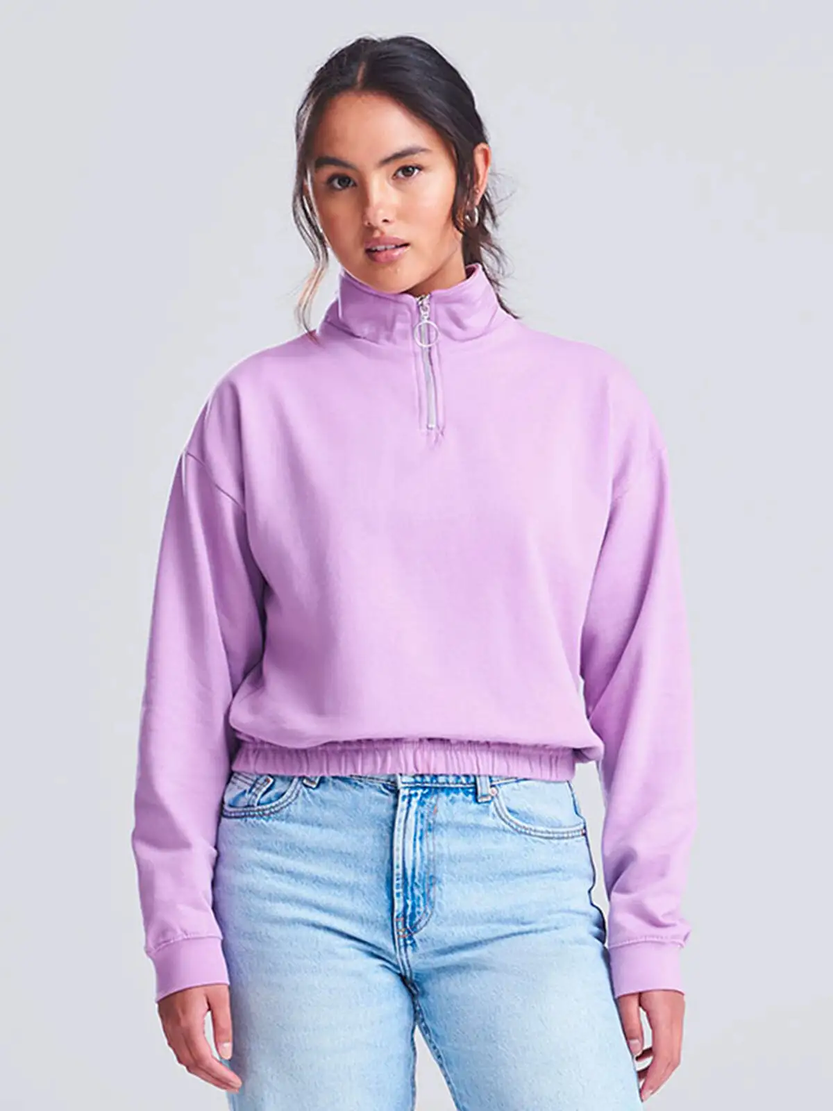 Women’s Cropped ½ Zip Sweat