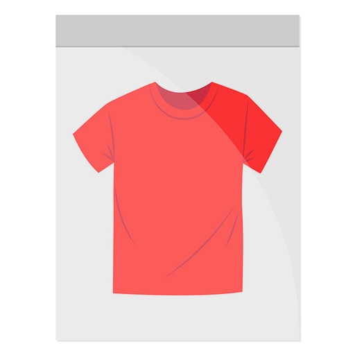 [PRT-PM000] Busta Trasp Per T-shirts
