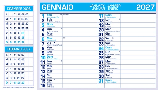 Calendar Pad Edge