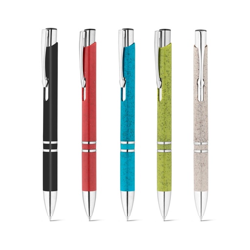 [STR-91771-150] BETA WHEAT. Penna a sfera in fibra di grano e ABS con clip