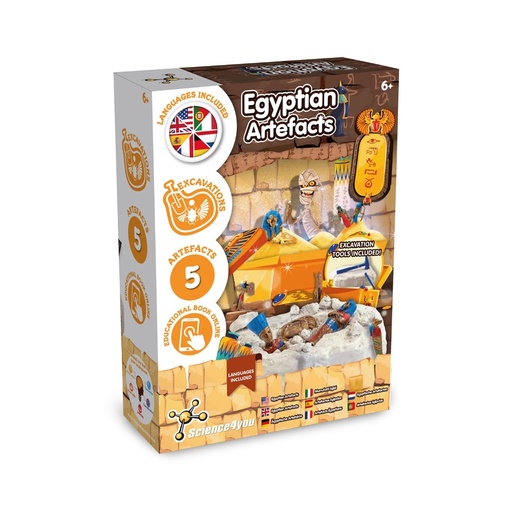 [STR-35851-100] Ancient Egypt Excavation Kit I. Gioco educativo per bambini