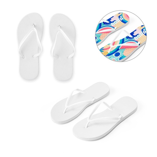 [STR-95082-106] BALI S / M. Infradito con suole a sublimazione completamente personalizzabili