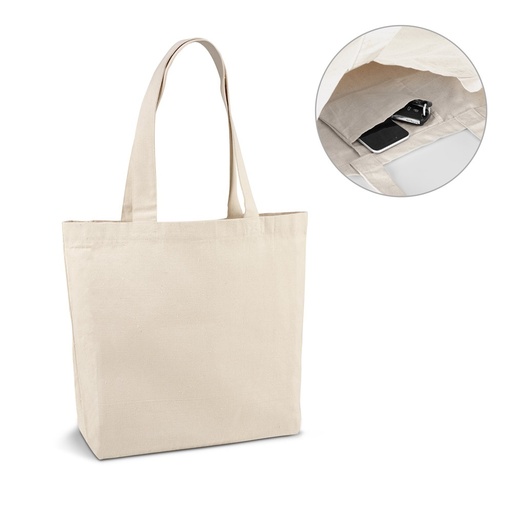[STR-92820-150] BETO. Borsa in canvas di cotone 100% (280 g/m²)