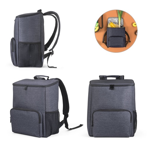 [STR-92096-104] BOSTON COOLER. Zaino termico in nylon 2Tone 14 L