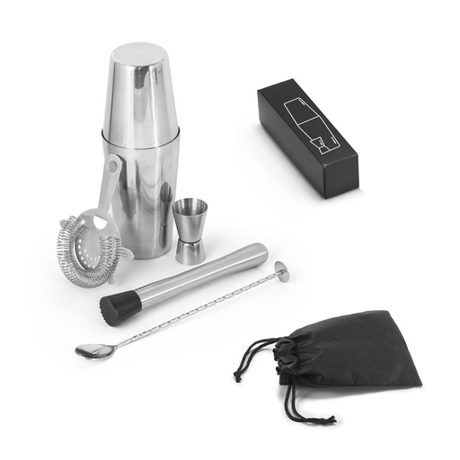[STR-94043-107] BRAMBLE. Set da cocktail in acciaio inox da 6 pezzi