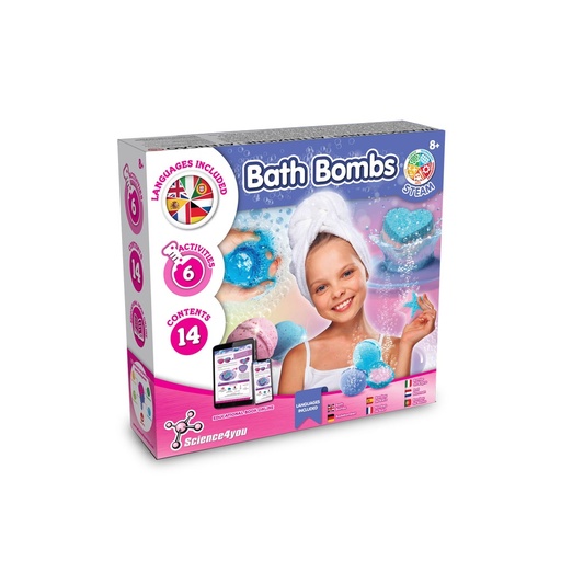 Bath Bombs Kit I. Giocattolo educativo per bambini
