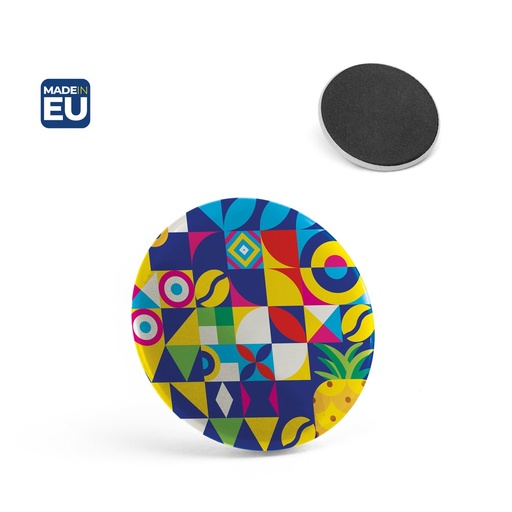 [STR-73126-300] Button P'IN 7. Button P'IN 7. Magnete rotondo