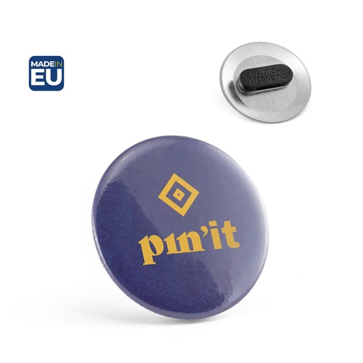 [STR-73127-340] Button P'IN 8. Button P'IN 8. Pin rotondo con chiusura magnetica doppia