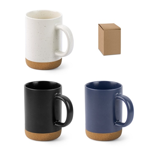 CONSTELLATION CORK. Tazza in ceramica con base in sughero 320 ml