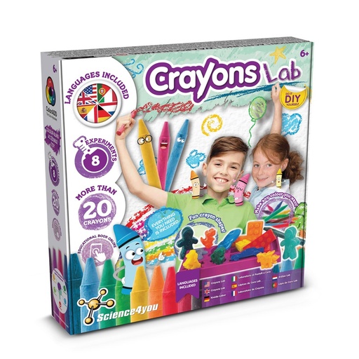 [STR-35804-100] Crayon Factory Kit I. Gioco educativo per bambini