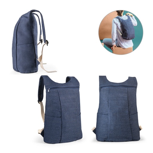 [STR-92094-104] DENIM BPACK. Zaino sportivo in denim (300 g/m²)