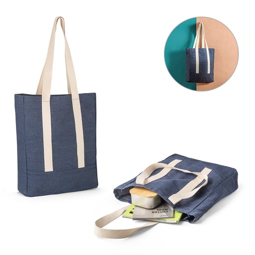 [STR-92093-104] DENIM CASUAL. Borsa in denim (300 g/m²)