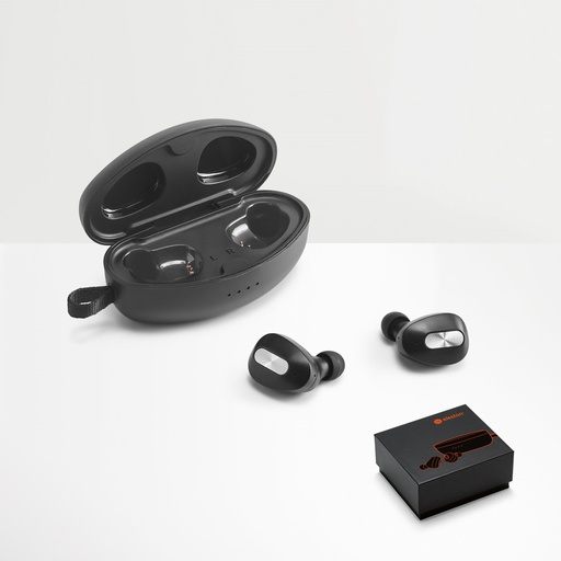 [STR-97922-107] DESCRY. Auricolari wireless DESCRY in metallo e ABS