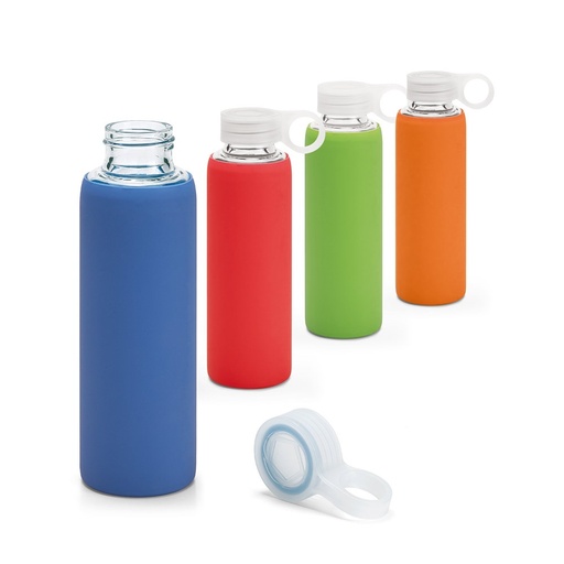 DHABI. Borraccia sportiva in vetro borosilicato 380 mL