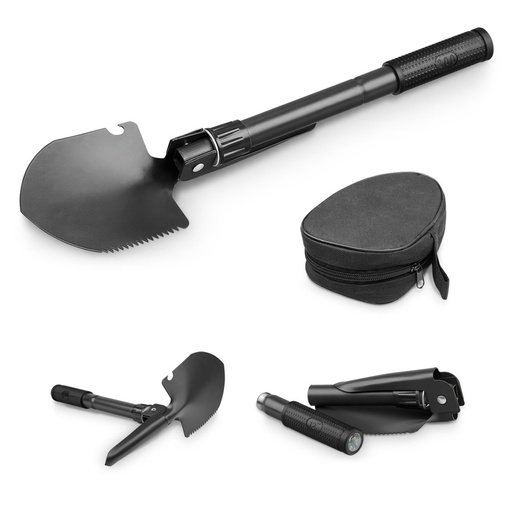 [STR-94760-103] DIG. Pala pieghevole in metallo con bussola