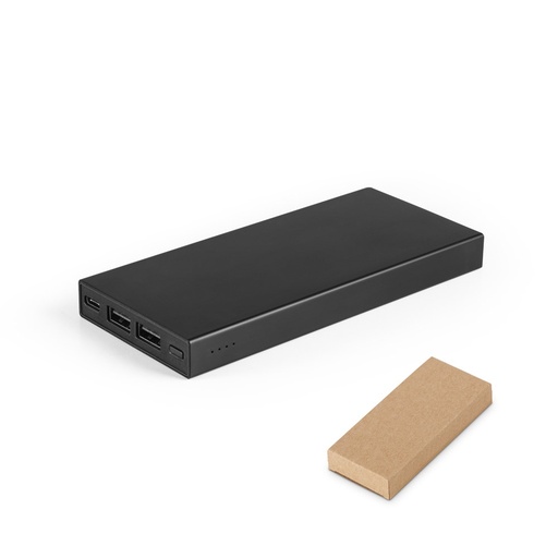 [STR-97165-103] DOROTHY 10. Power bank da 10'000 mAh in alluminio riciclato (100% rAL)