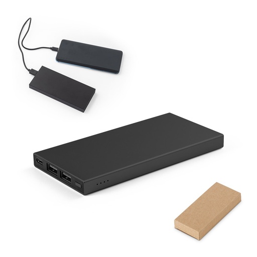 [STR-97164-103] DOROTHY 5. Power bank da 5'000 mAh in alluminio riciclato (100% rAL)