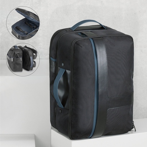 [STR-92682-104] DYNAMIC BACKPACK I. Zaino porta PC 15'6'' 2 in 1 in poliestere 1680D e nylon