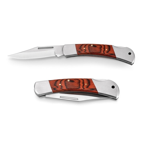 [STR-94031-170] FALCON II. Coltello tascabile in acciaio inox e legno