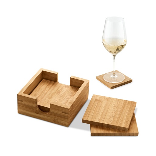 [STR-93967-160] GAUTHIER. Sottobicchiere in bambù