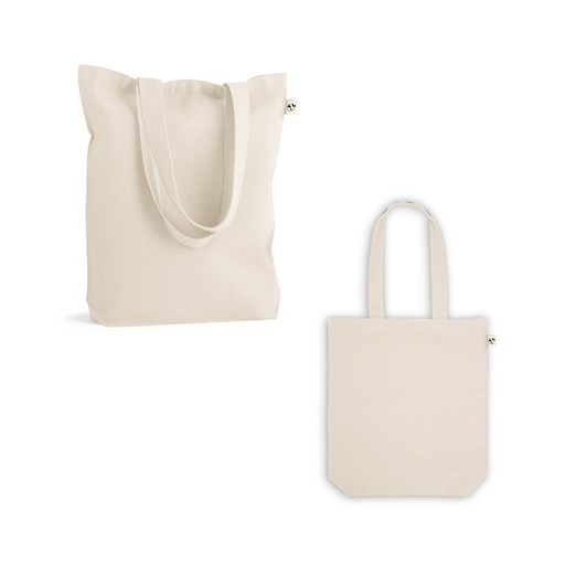 [STR-92331-150] GIRONA. Borsa in cotone (50%), cotone riciclato (30%) e poliestere (20% rPET) (220 g/m²)
