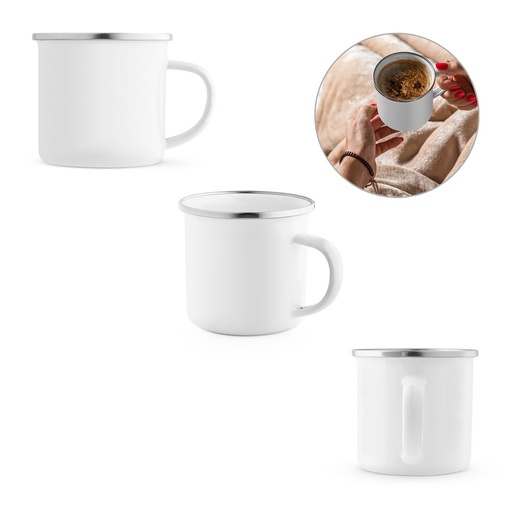 [STR-94319-106] GOTZE SUB. Tazza smaltata ideale per la sublimazione 350 mL