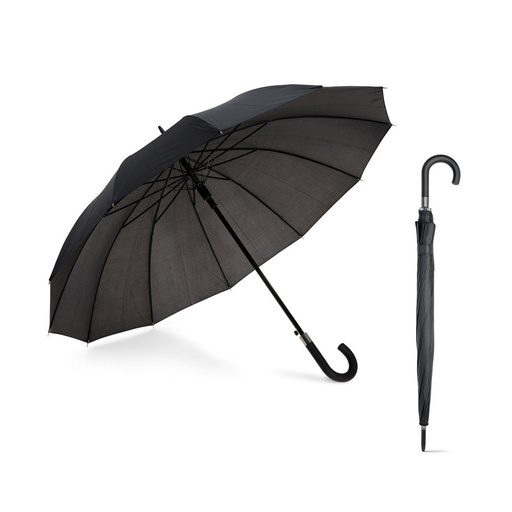 [STR-99126-103] GUIL. Ombrello a 12 stecche in poliestere 190T con apertura automatica