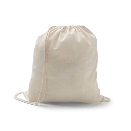 [STR-92456-150] HANOVER. Zaino a sacca in cotone 100% (100 g/m²)