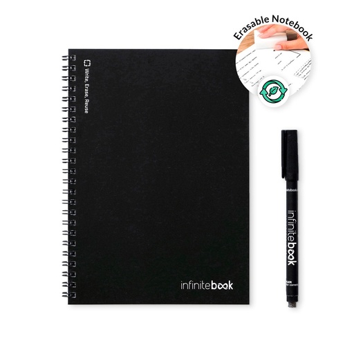 INFINITEBOOK LINED A5. Infinitebook con copertina flessibile e 15 pagine a righe