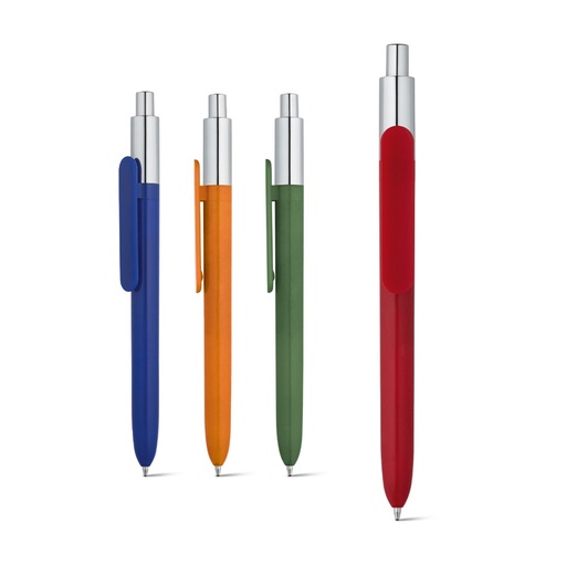 [STR-81008-128] KIWU CHROME. Penna a sfera in ABS