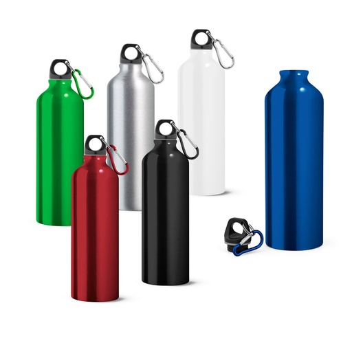 LANDSCAPE L. Borraccia sportiva in alluminio con moschettone 800 mL