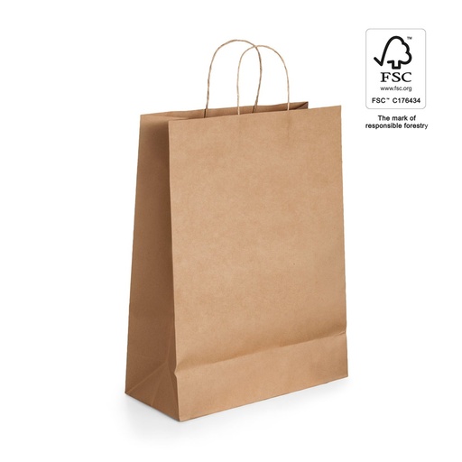 [STR-92875-160] LEIA. Borsa in carta kraft (115 g/m²)