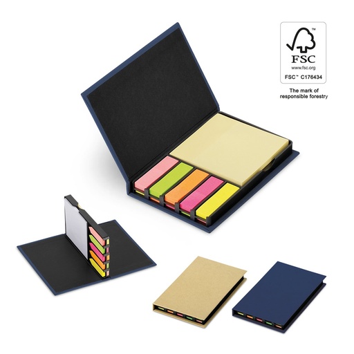 [STR-93793-160] LOVECRAFT. Block notes adesivo con 12 tipi di note adesive