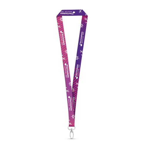 [STR-94977-106] MANILA. SET Lanyard SUBLIMATION Lungo II (20 mm) con moschettone ovale da 20 mm