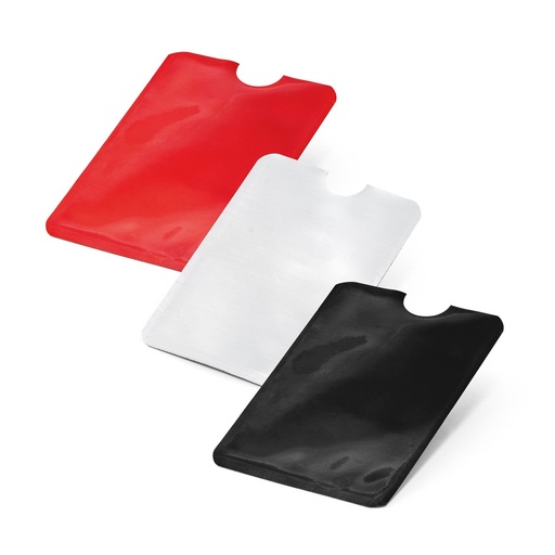 MEITNER. Portacarte in alluminio con blocco RFID
