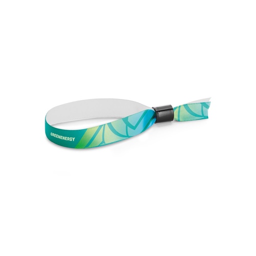[STR-94976-106] MENDOZA. SET Lanyard SUBLIMATION Slim I (15 mm) bracciale in poliestere con chiusura di sicurezza