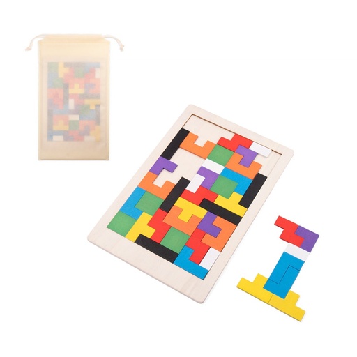 [STR-98169-150] MOKI. Gioco di costruzioni e incastri in compensato