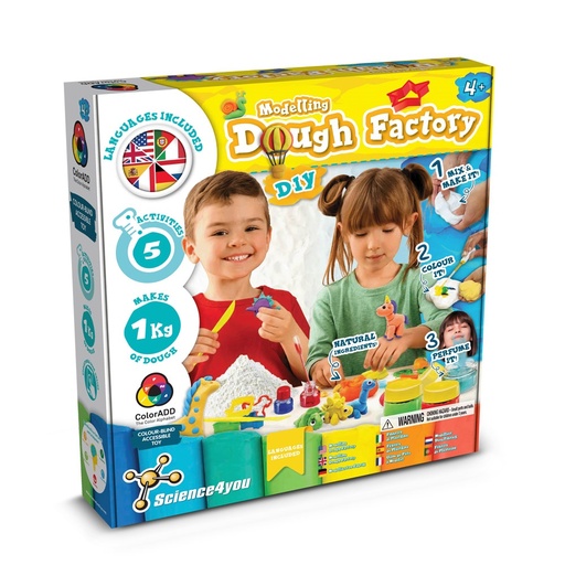 [STR-35800-100] Modeling Dough Factory Kit I. Gioco educativo per bambini