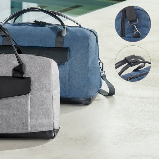 [STR-92521-104] Motion Bag. Borsa da viaggio in poliestere twill e PU