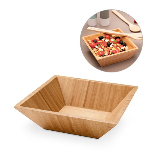 [STR-93968-160] PEPPER. Insalatiera in bambù