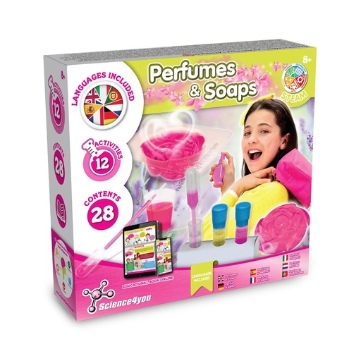 [STR-35842-100] Perfume & Soap Factory Kit I. Gioco educativo per bambini